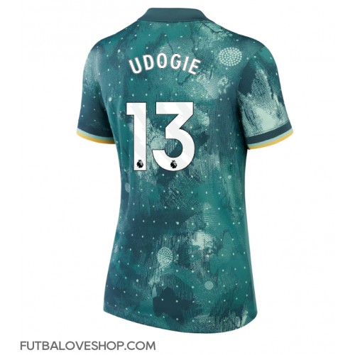 Dres Tottenham Hotspur Destiny Udogie #13 Tretina pre Ženy 2024-25 Krátky Rukáv